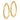 10k Gold Satin & Diamond-Cut 3mm Round Hoop Earrings - Image 1