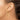 10k Gold Satin & Diamond-Cut 3mm Round Hoop Earrings - Image 2