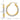 10K Rhodium Diamond Cut Mini Hoop Earrings - Image 1