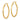 10k Gold Twisted Hoop Earrings for Effortless Style - Image 2