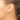10k Gold Diamond-Cut Round Tube Hoop Earrings - 30mm - Image 3