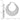 10k White Gold Textured Hoop Earrings for Effortless Chic - Image 3