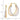 10k Tri-Color Triple Hoop Earrings for Effortless Everyday Style - Image 3