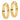 10k Gold Lightweight Oval Hoop Earrings for Effortless Style - Image 2
