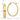 10k Gold Lightweight Oval Hoop Earrings for Effortless Style - Image 3