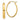 10k Gold Oval Hoop Earrings - Effortless Chic for Everyday Style - Image 1
