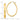 10k Gold Oval Hoop Earrings - Lightweight Style for Everyday Wear - Image 3