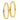 10k Gold Oval Hoop Earrings for Effortless Everyday Style - Image 2