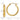 10K Gold Diamond-Cut Hollow Hoop Earrings - Trendy 3.5x22mm Style - Image 3
