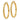 10K Gold Diamond-Cut Hollow Hoop Earrings - 3.5x38mm Statement Style - Image 2