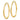 10k Gold Diamond-Cut Hollow Hoop Earrings - Image 2