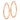 10k Rose Gold Lightweight Tube Hoop Earrings - Polished Finish - Image 2