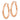 10k Rose Gold Lightweight Tube Hoop Earrings - Trendy Everyday Style - Image 2
