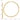 10K Gold Diamond-Cut Square Tube Endless Hoop Earrings - Image 4