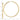 10k Gold Diamond-Cut Square Tube Endless Hoop Earrings - Image 4
