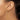 10k Gold Diamond-Cut Square Tube Endless Hoop Earrings - Image 3