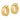 10k Gold Diamond-Cut Hoop Earrings for Effortless Style - Image 2