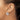 10k White Gold Diamond-Cut Hoop Earrings for Effortless Chic - Image 3