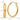 10k Gold Polished Oval Tube Hoop Earrings - Modern Chic Style - Image 4