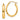10k Gold Polished Oval Tube Hoop Earrings - Modern Chic Design - Image 1