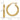 10k Gold Diamond-Cut Round Hoop Earrings - Image 4