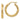 10k Gold Diamond-Cut Round Hoop Earrings - Image 1