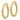 10k Gold Diamond-Cut Round Hoop Earrings - Image 2