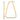 10k Gold Polished Large Triangle Hoop Earrings - Image 1