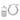 10k White Gold Polished 7mm Hoop Earrings - Image 1