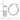 10k White Gold Polished 7mm Hoop Earrings - Effortless Everyday Style - Image 3