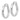 10k White Gold Classic Hoop Earrings for Effortless Everyday Style - Image 2