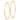 10k Gold Polished Lightweight Tube Hoop Earrings - Image 2