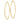 10k Gold Polished Tube Hoop Earrings - Chic and Lightweight - Image 2