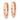 10k Rose Gold Round Hinged Hoops for Effortless Everyday Style - Image 2
