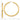 10k Gold Polished Tube Hoop Earrings - 2.75"x4.5" Statement Style - Image 4