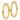 10k Gold Polished Large Hoop Earrings with Diamond Cut Edges - Image 2