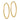 10k Gold Diamond-Cut Square Tube Endless Hoop Earrings - Image 2