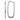 10k White Gold Rectangle Hoop Earrings - Polished 2.25mm Shine - Image 1