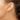 10k Two-Tone Diamond-Cut Leverback Earrings for Effortless Style - Image 3