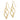 10k Gold Twisted Dangle Earrings for Effortless Elegance - Image 2