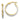 10k Two-Tone Hollow Hoop Earrings for Effortless Style - Image 1
