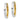 10k Two-Tone Round Hoop Earrings for Effortless Everyday Style - Image 2