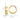 10k Gold Round Hinged Hoop Earrings for Effortless Everyday Style - Image 4