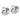 10k White Gold Round Hinged Hoop Earrings for Effortless Everyday Style - Image 2