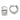 10k White Gold Round Hinged Hoop Earrings for Effortless Everyday Style - Image 1