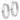 10k White Gold Hinged Hoop Earrings for Effortless Everyday Style - Image 2