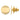 10k Yellow Gold Circle Design Tie Tac for Men - Image 1