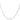 10k White Gold Diamond Cut Rope Chain - 1.15mm Modern Elegance - Image 2