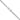 10k White Gold Flat Beveled Curb Chain - Modern Minimalist Style - Image 3