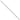 10k White Gold Polished Heart and X Charm Bracelet - Image 2